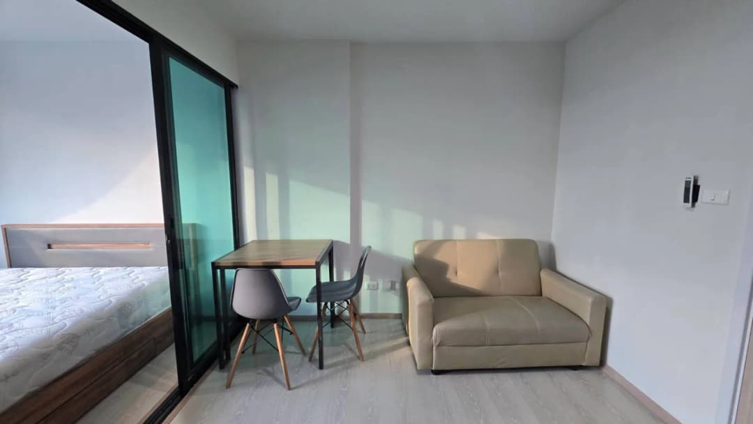 Furnished 1BR with leafy low-rise outlook — The Excel Parc photo 1