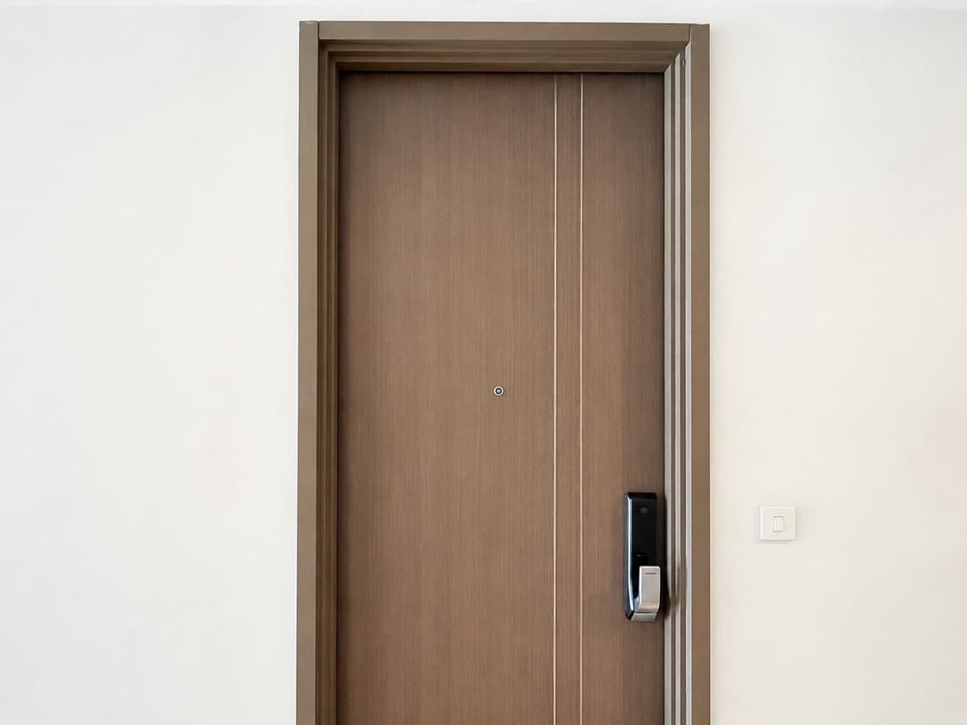Glass-walled bedroom, open outlook — The Line Sukhumvit 71 photo 1