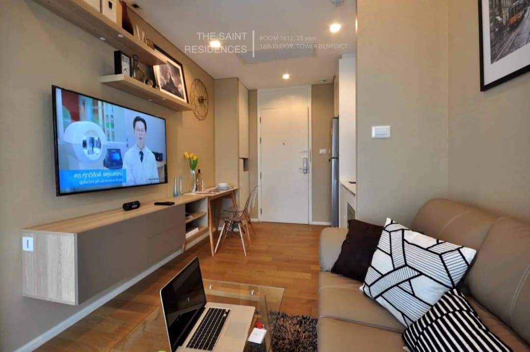 The Saint Residences | 1 Bedroom for Rent photo 1