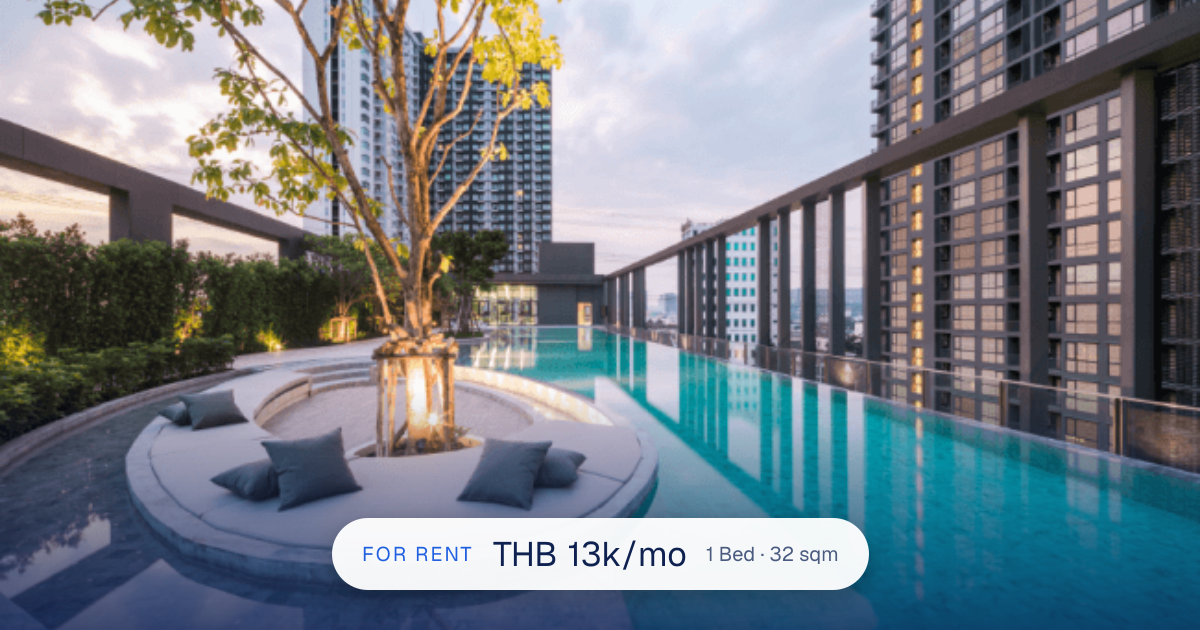 THE LINE Wongsawang | 1 Bedroom for Rent · ฿13,000/mo | BR Property Bangkok